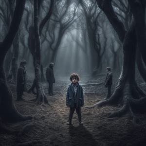 Dom bez wspomnień - grafika